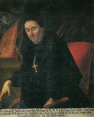 The 36th Abbot, Jakob Naeff by Unknown